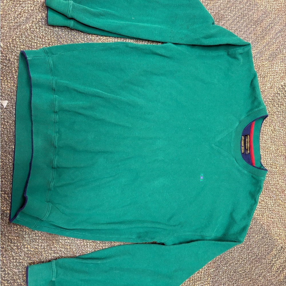 Vintage Men's Green Alexander Julian XL Sweater